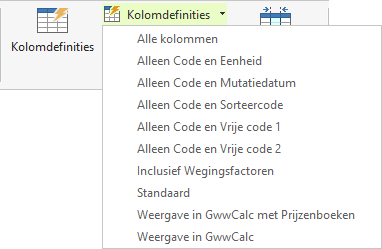 Groep kolommen 1