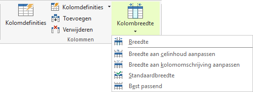 Groep kolommen 2