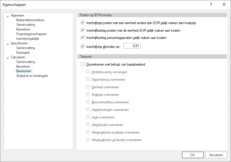 Eigenschappen-GwwCalc-Berekenen