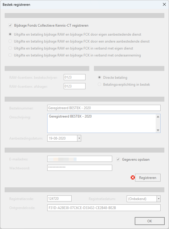 Digitaal registreren - Calculeren