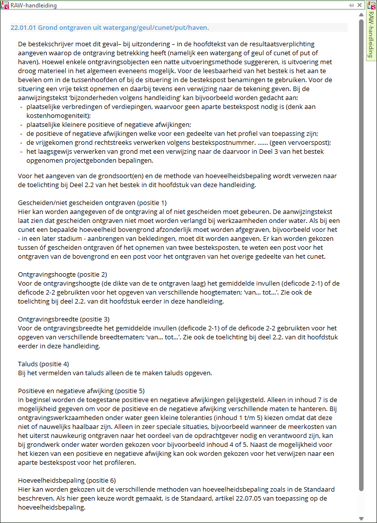 Autohide RAW-handleidingvenster