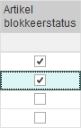 IAS - Artikel blokkeerstatus