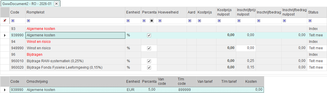 Nieuw bestand met BB - RO - onderbouwing
