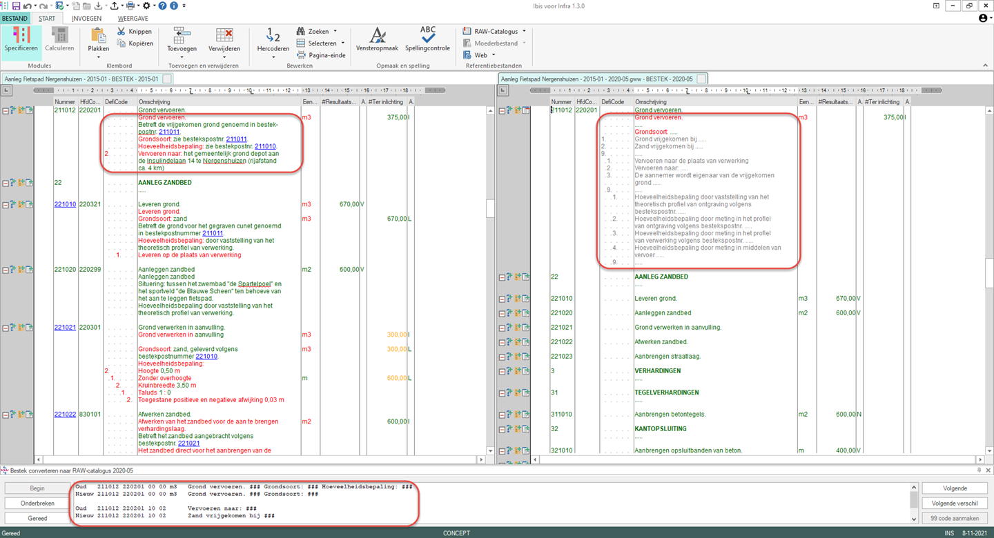 RAW conversie venster Deel 2.2