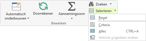 Groep bewerken 4 - Calculeren
