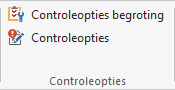 Groep controleopties
