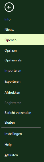 Lint Bestand Specificeren