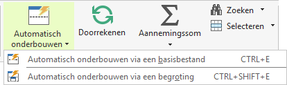 Groep bewerken 1 - Calculeren