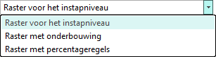 Vensteropmaak Calc lettertype uitklaplijst - New