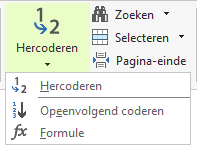 Groep bewerken 1 - Specificeren