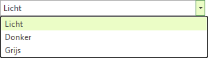Thema kiezen - uitklaplijst