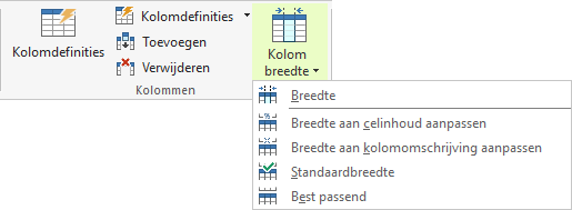 Groep kolommen 2