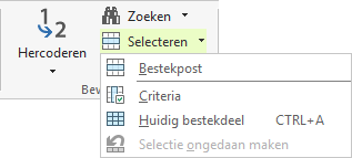 Groep bewerken 3 - Specificeren